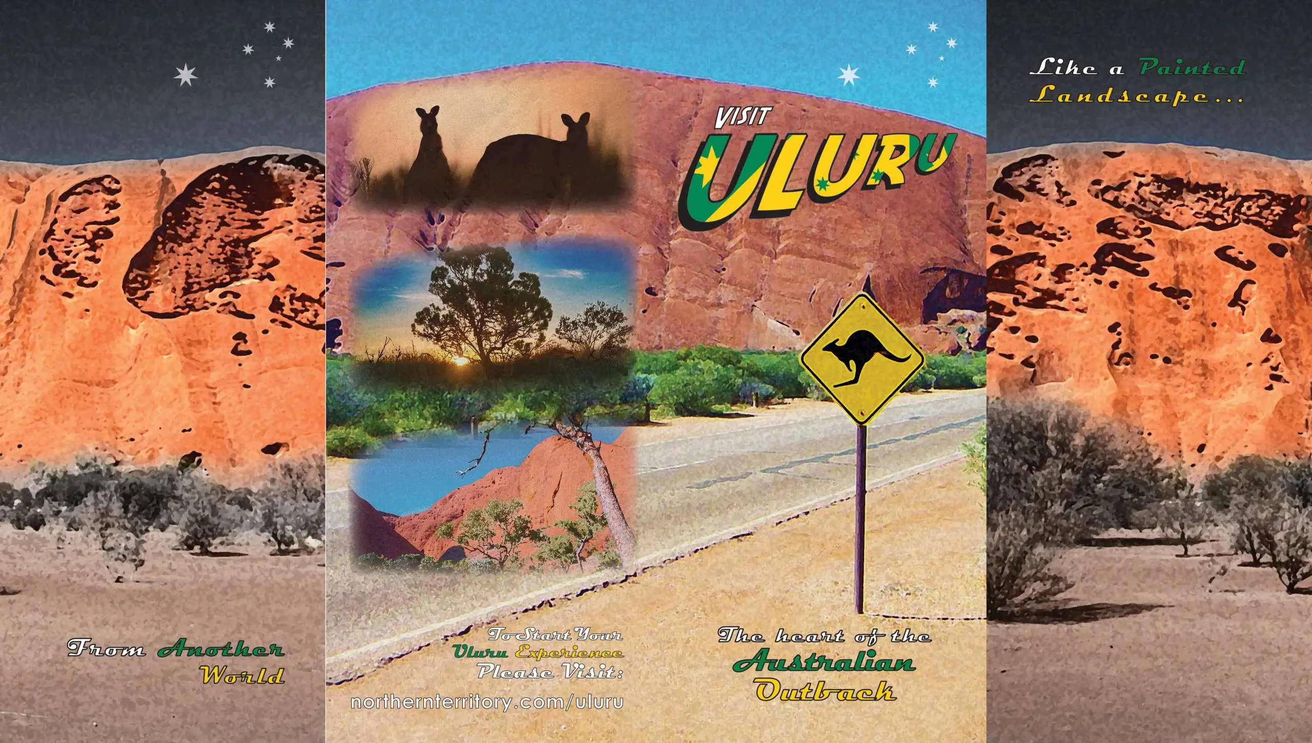 travel brochure outside