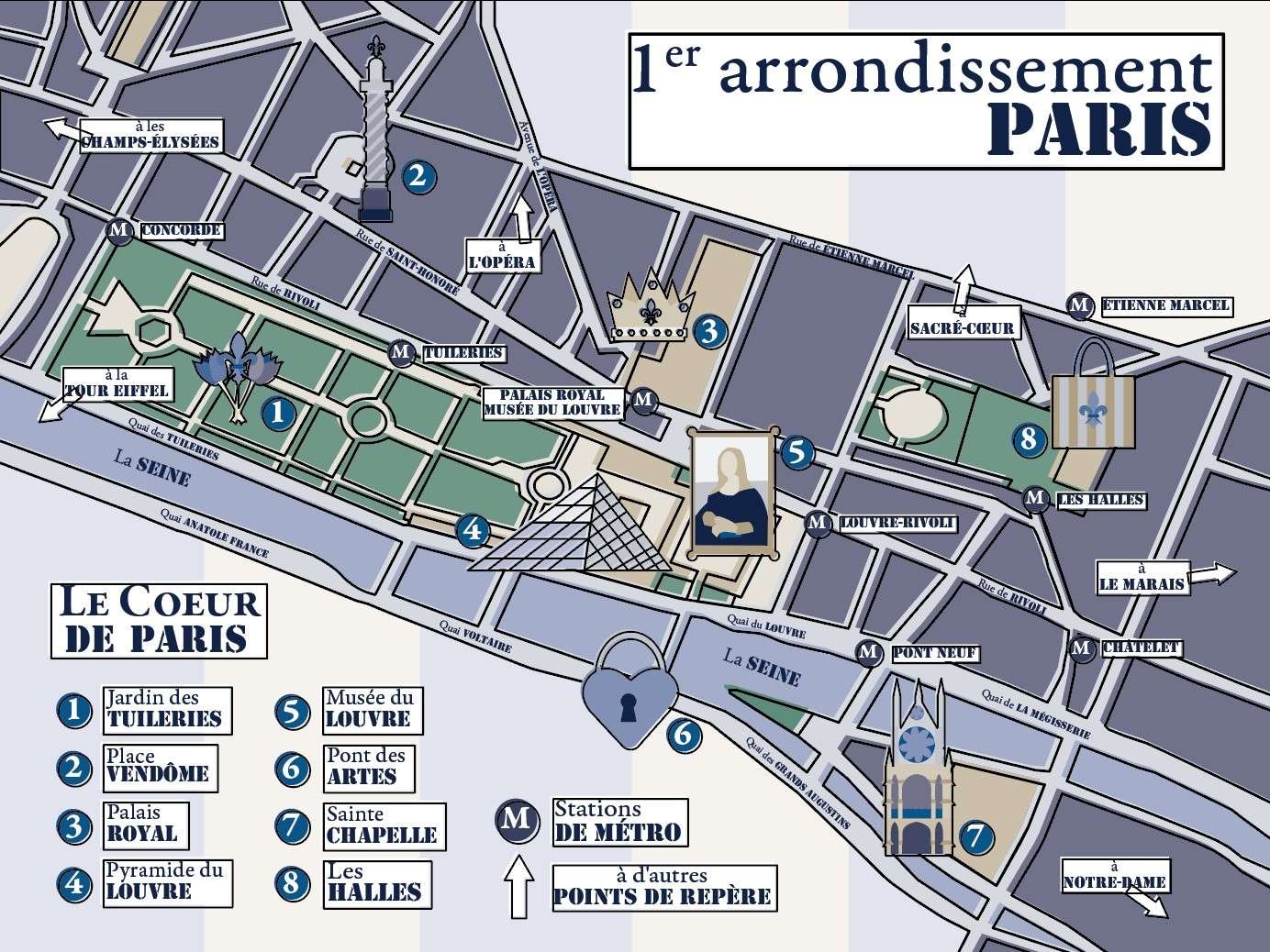 an alternate version of the stylized map from the project