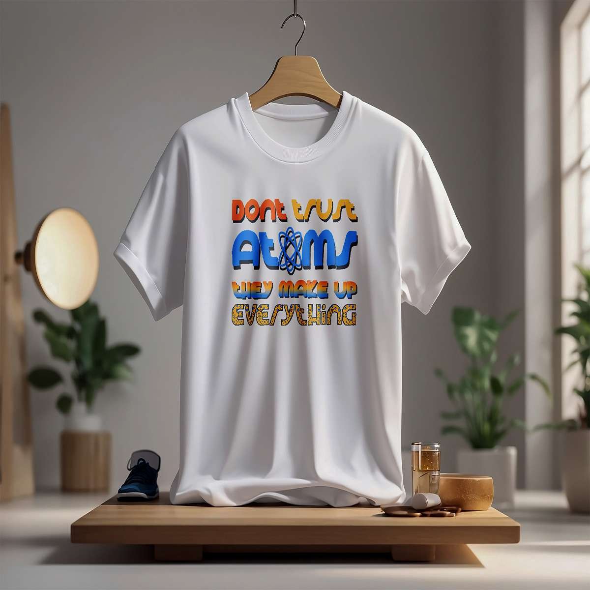 mockup04_blue tshirt mockup up blue design hanging store background